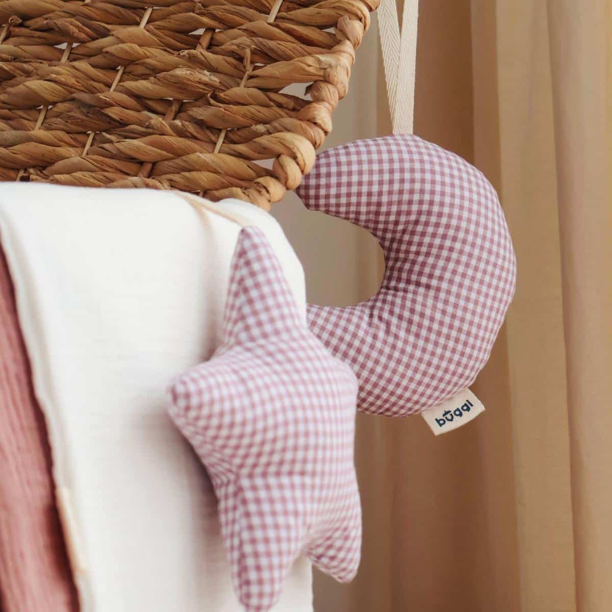 Babyspielzeug Mond & Stern, Lila