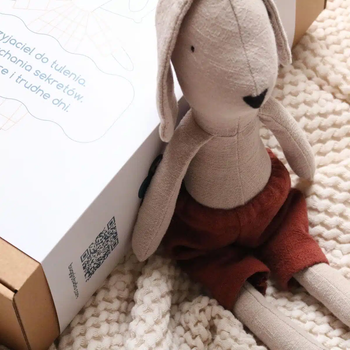 Hase in Shorts *Leon*, Leinen