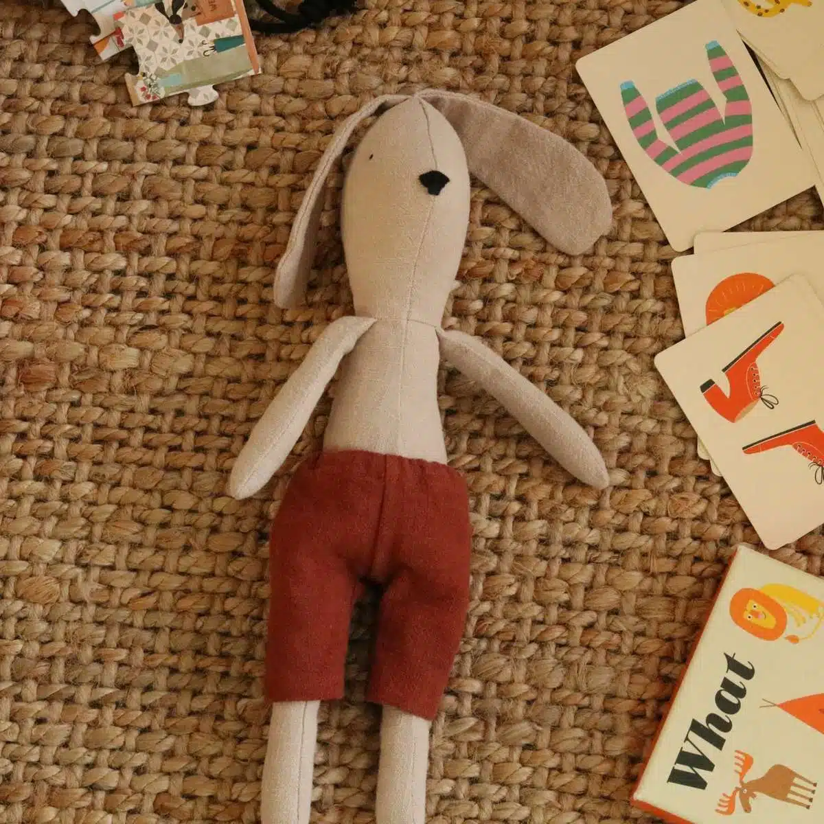 Hase in Shorts *Leon*, Leinen