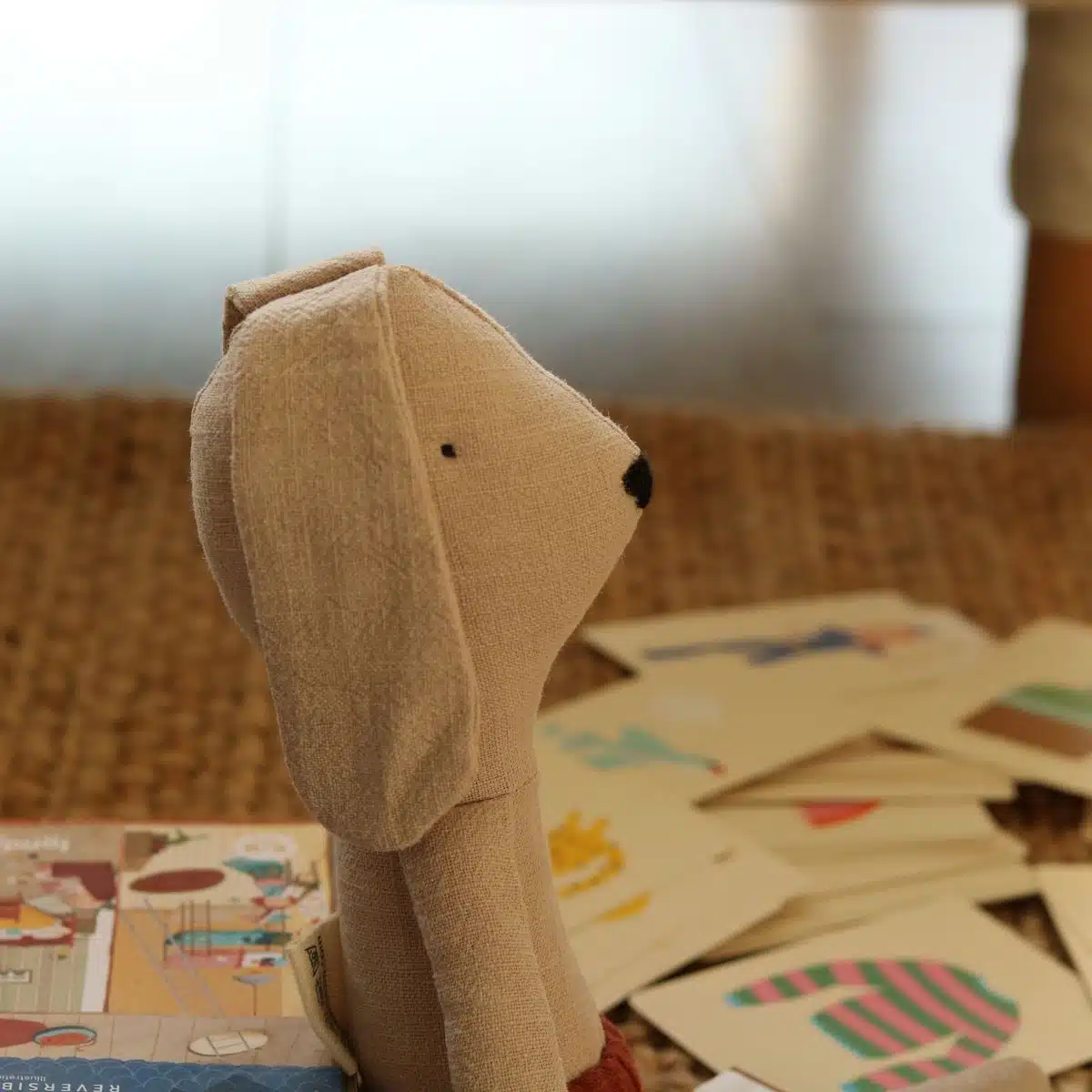 Hase in Shorts *Leon*, Leinen