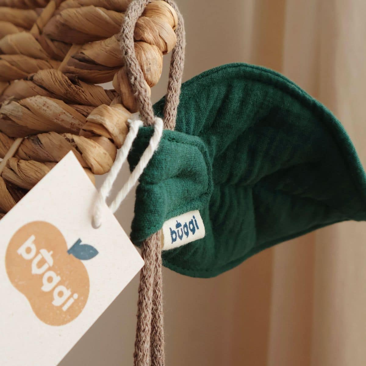 Kirschen Dekoration, Blau & Grün