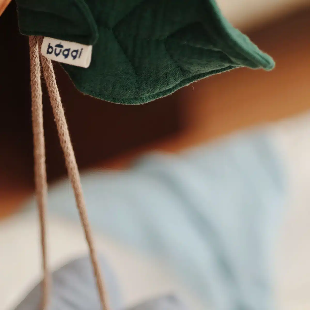 Kirschen Dekoration, Blau & Grün