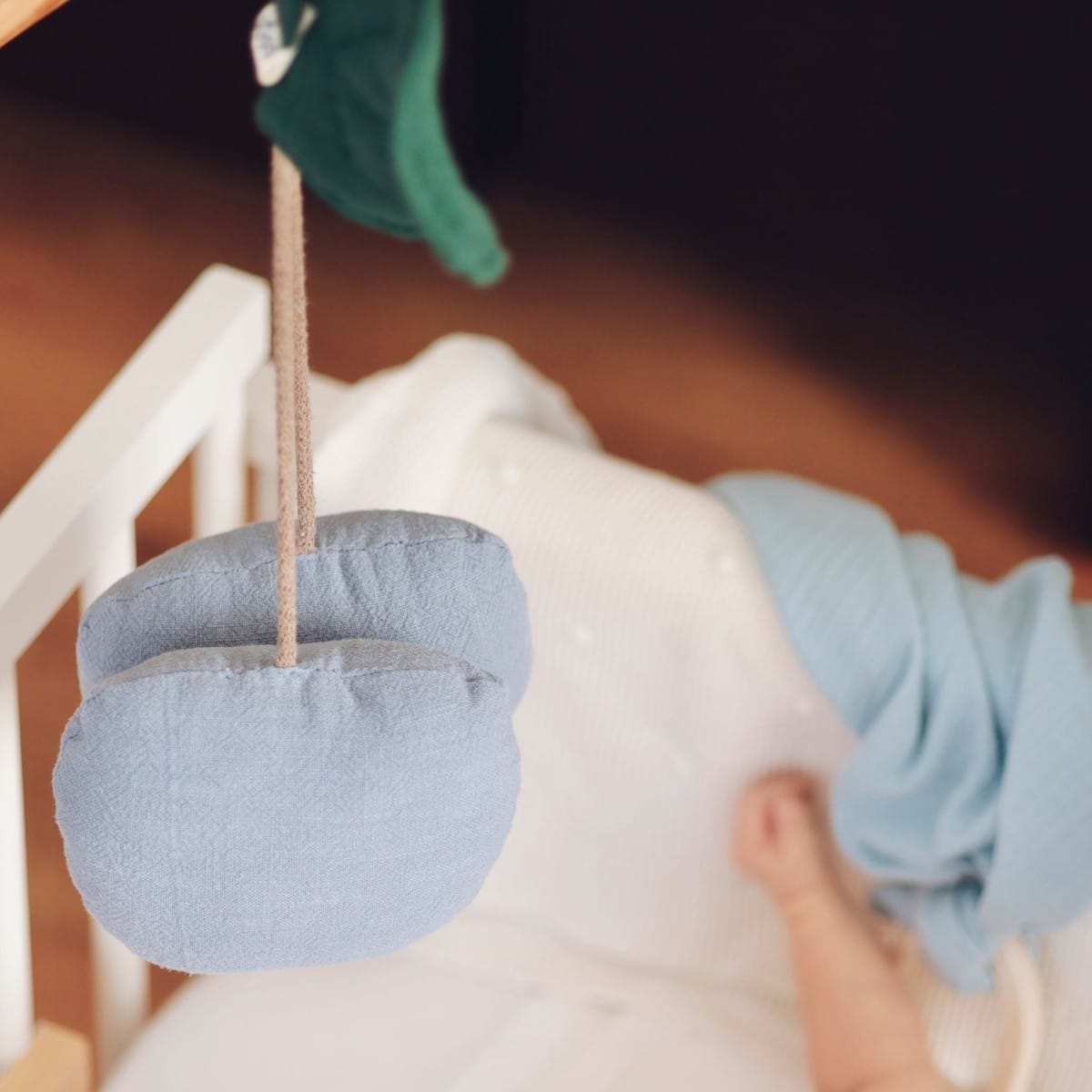 Kirschen Dekoration, Blau & Grün