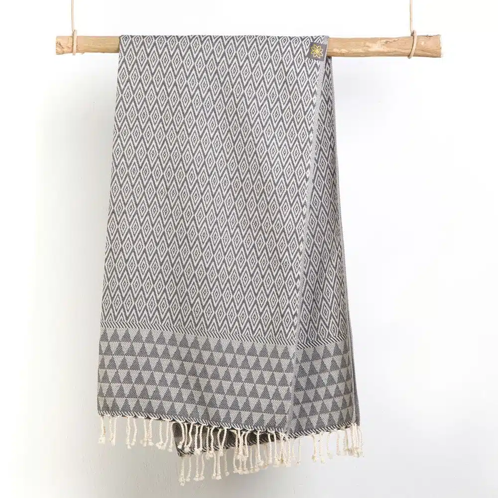 Tuch *Fouta* Hamamtuch Diamant, Midnight Sky 200x100cm