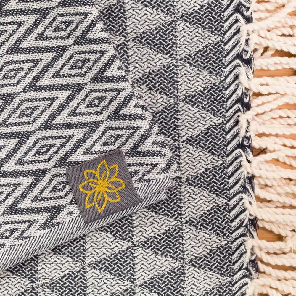 Tuch *Fouta* Hamamtuch Diamant, Midnight Sky 200x100cm