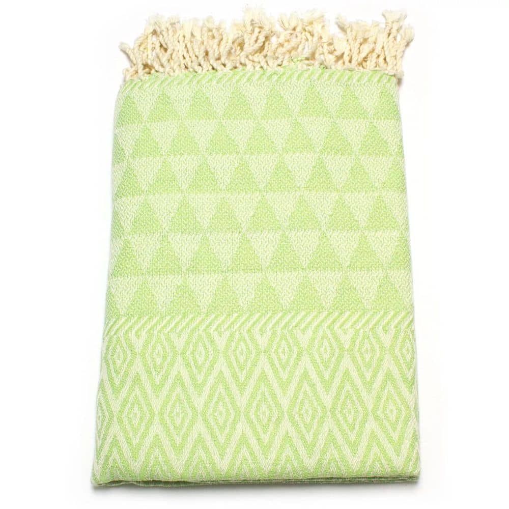 Tuch *Fouta* Hamamtuch Diamant, Pistachio Tree 200x100cm