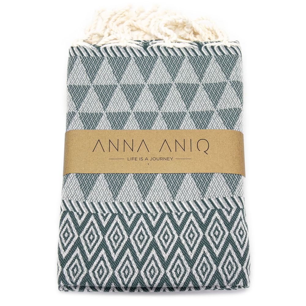 Tuch *Fouta* Hamamtuch Diamant, Tropical Forest 200x100cm