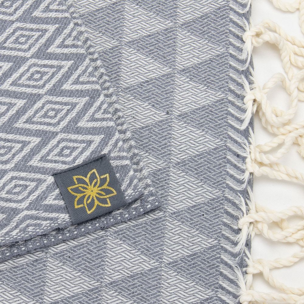 Tuch *Fouta* Hamamtuch Diamant, Rocky Beach 200x100cm