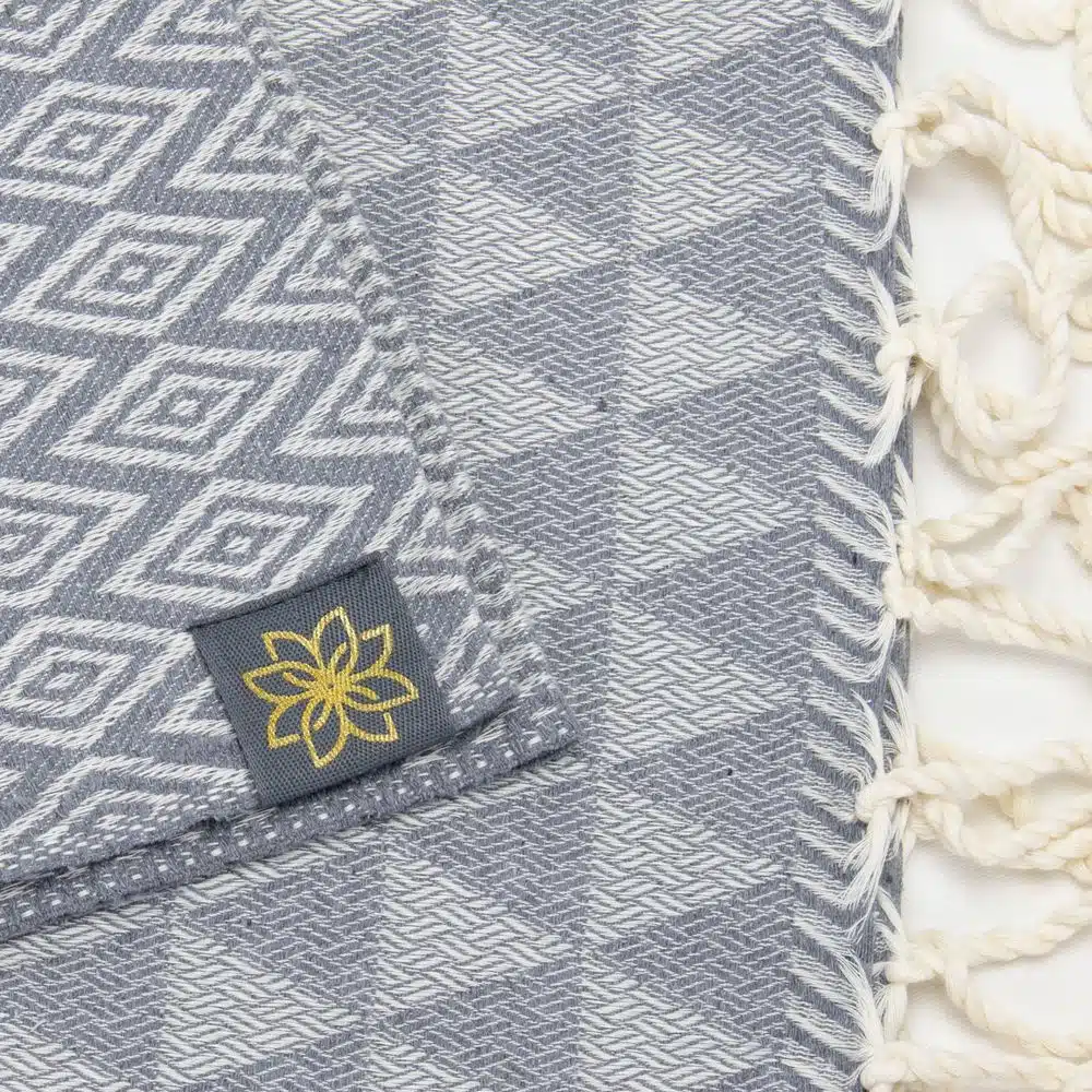 Tuch *Fouta* Hamamtuch Diamant, Rocky Beach 200x100cm