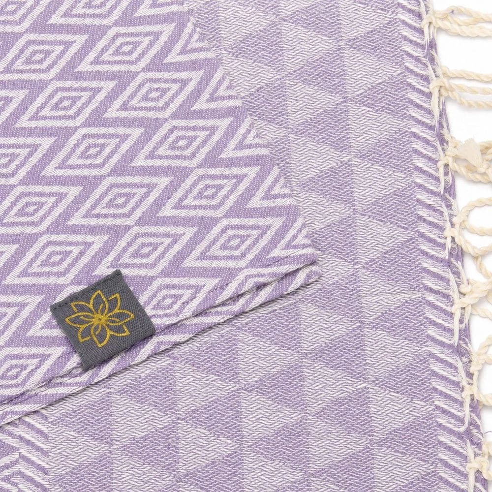 Tuch *Fouta* Hamamtuch Diamant, Wild Lavender 200x100cm