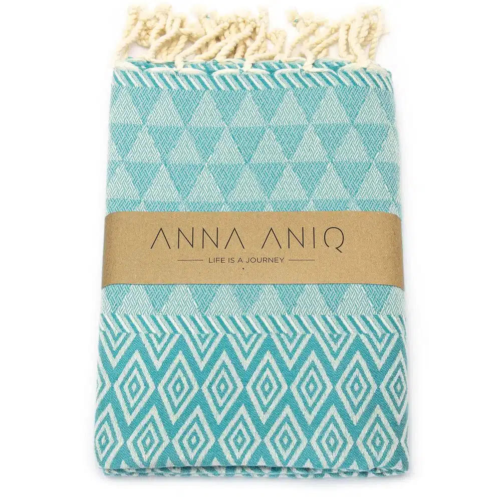 Tuch *Fouta* Hamamtuch Diamant, Emerald Stone 200x100cm