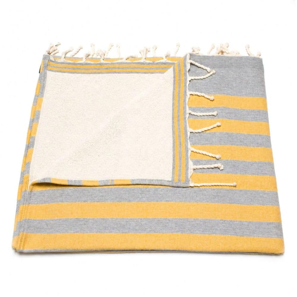 Tuch *Fouta* Hamamtuch Frottee, Sunflower Field 180x100cm