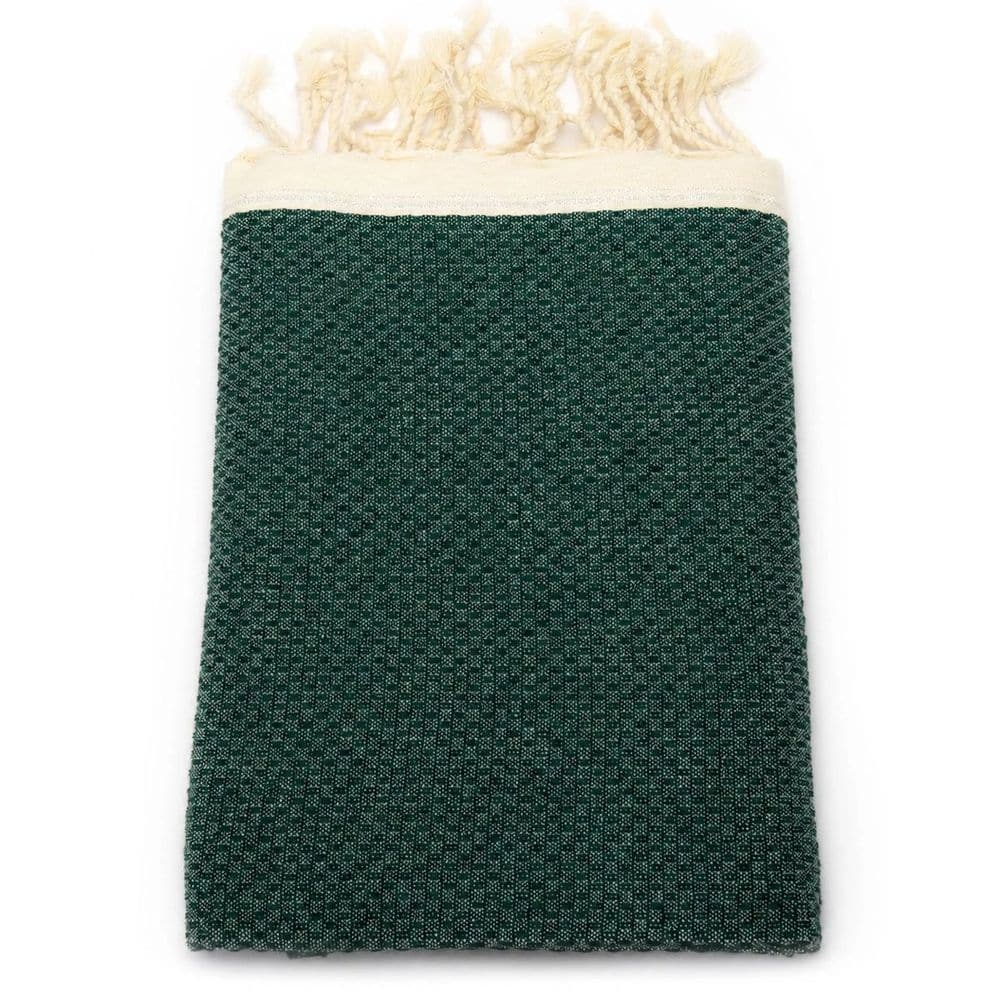 Tuch *Fouta* Hamamtuch Wabenmuster, Tropical Forest *Special Edition* 200x100cm