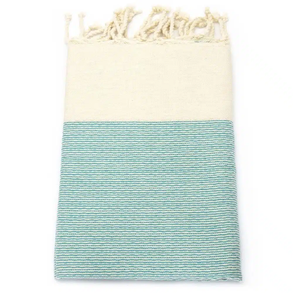 Tuch *Fouta* Hamamtuch Medium, Emerald Stone 140x70cm