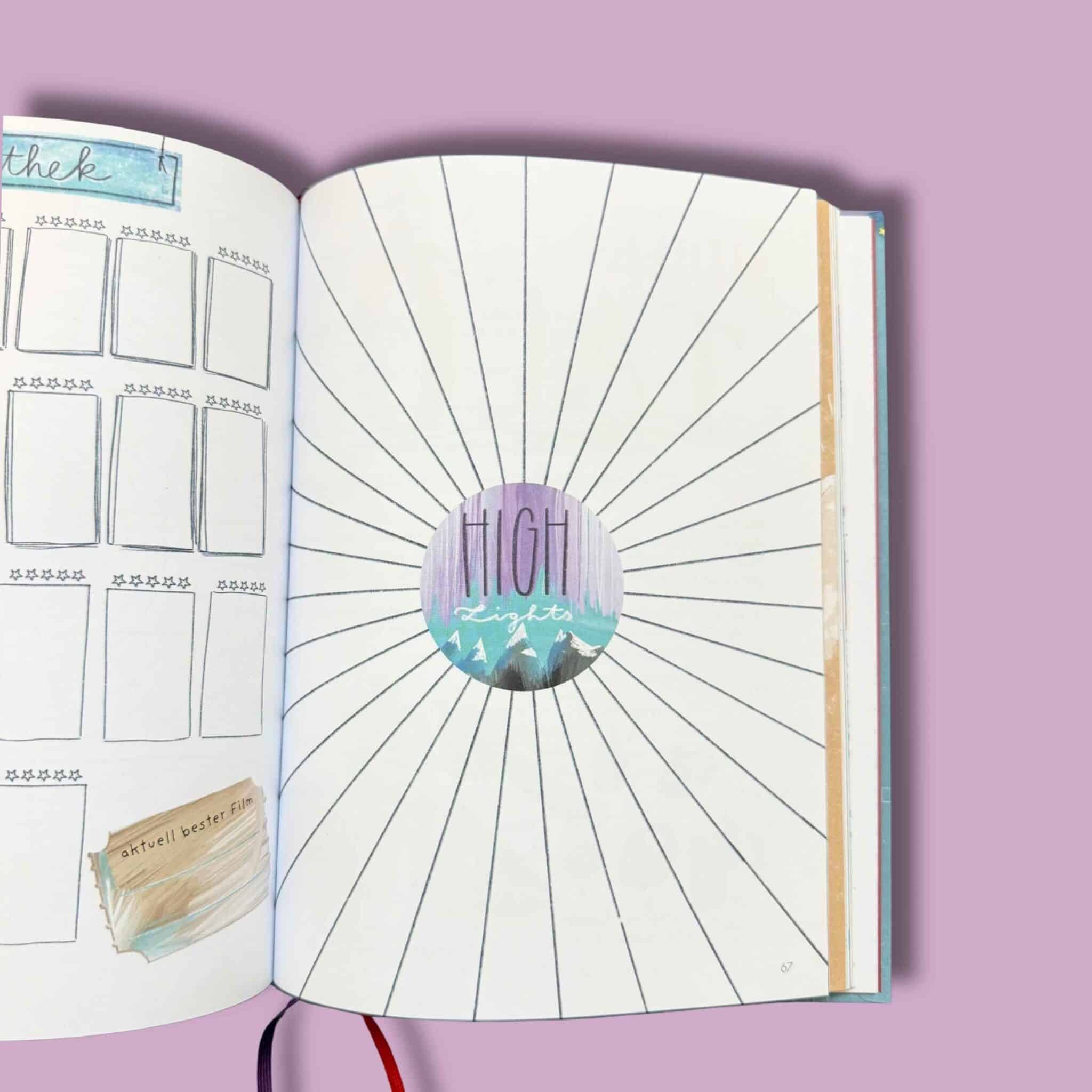 Bullet Journal "Daily me" für Teenager