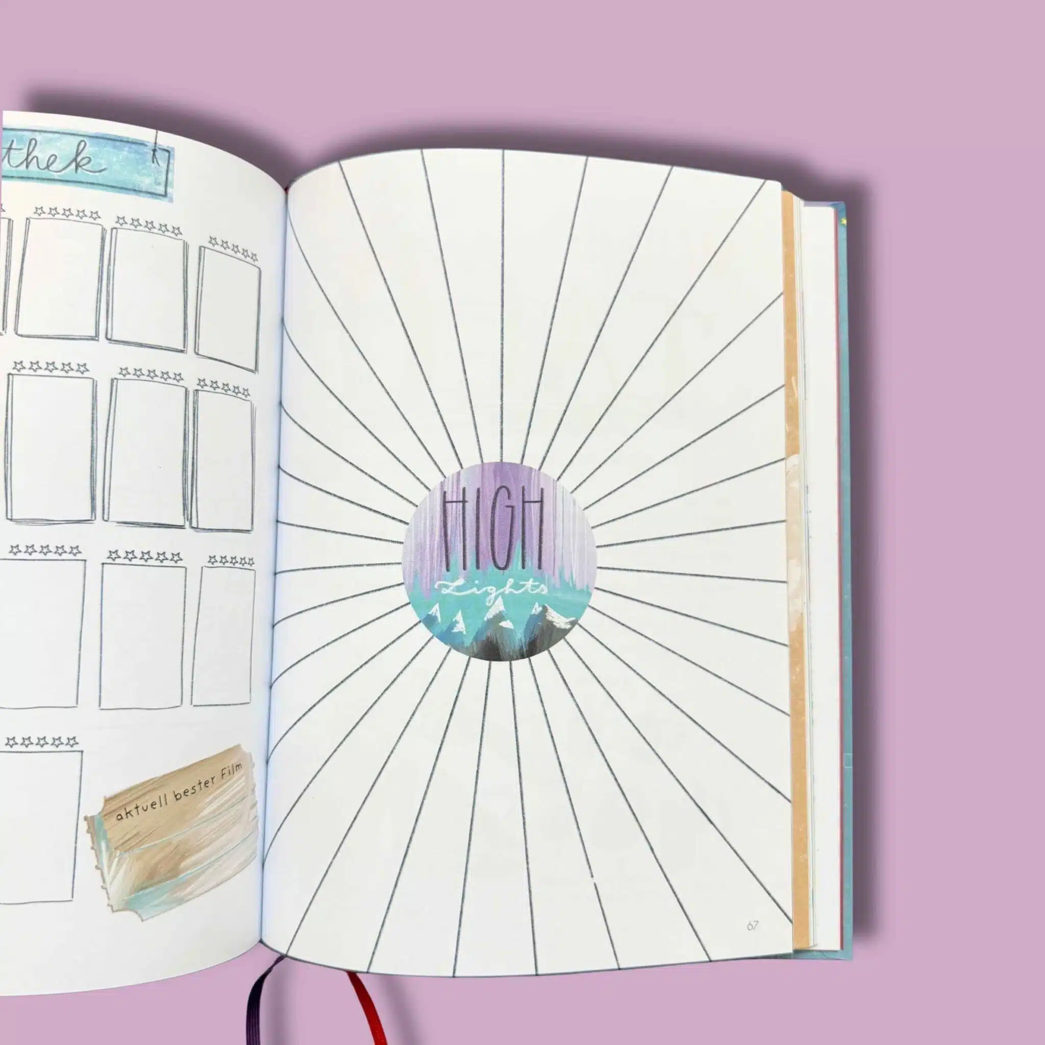 Bullet Journal "Daily me" für Teenager
