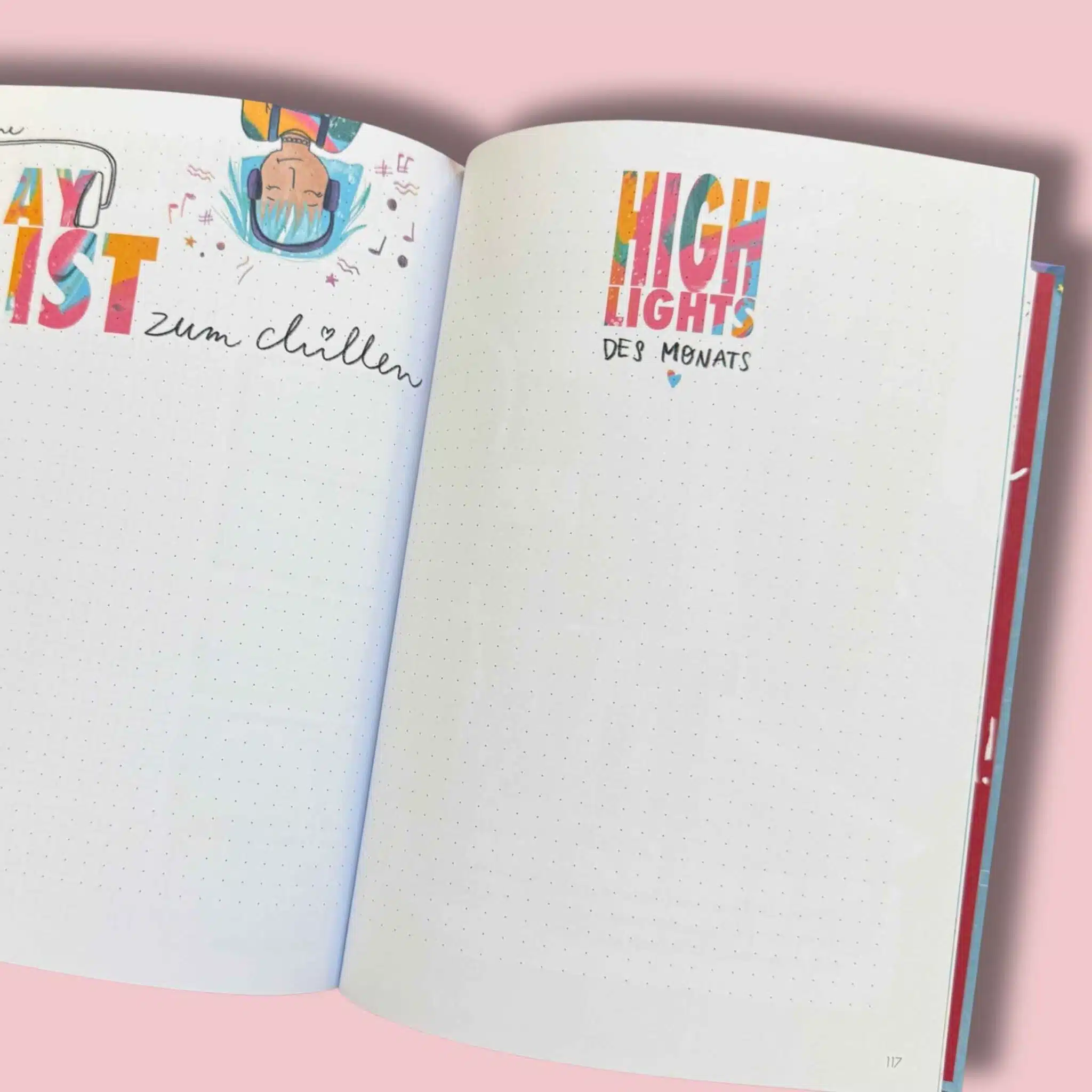 Bullet Journal "Daily me" für Teenager