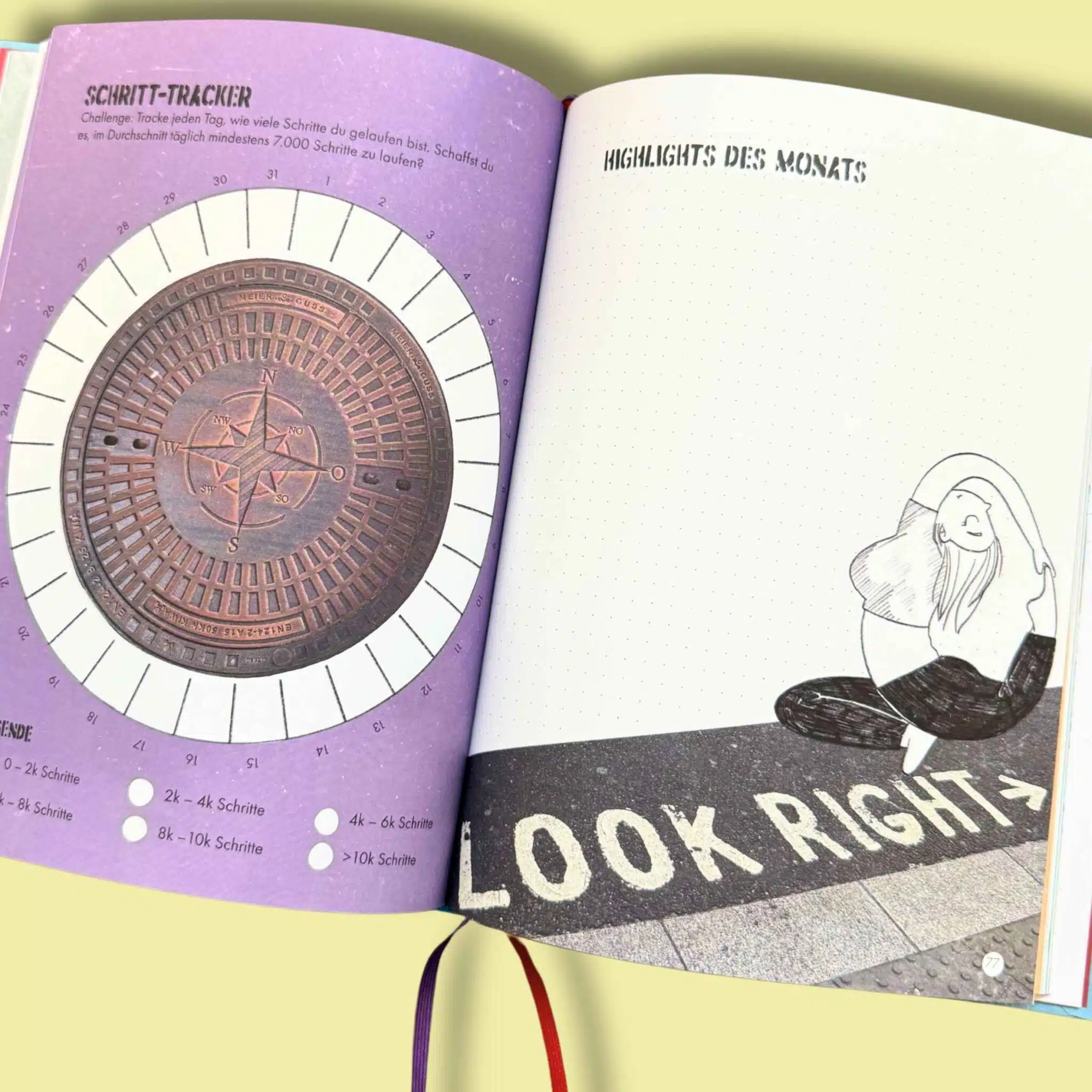 Bullet Journal "Daily me" für Teenager